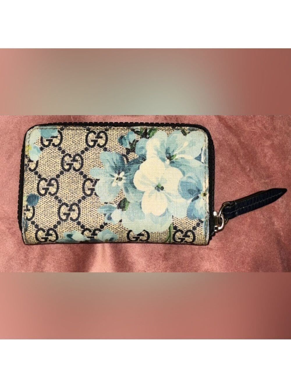 Gucci Floral Card Zipper Wallet - Picture 2 of 13